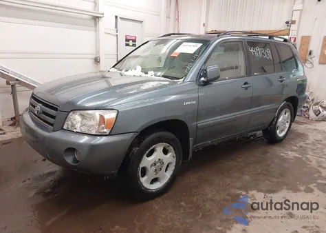 2005 Toyota Highlander Limited V6 from USA, damaged, VIN JTEEP21A950073861